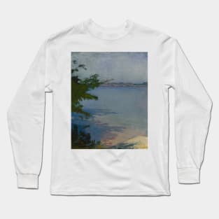 Dublin Pond, New Hampshire by Abbott Handerson Thayer Long Sleeve T-Shirt